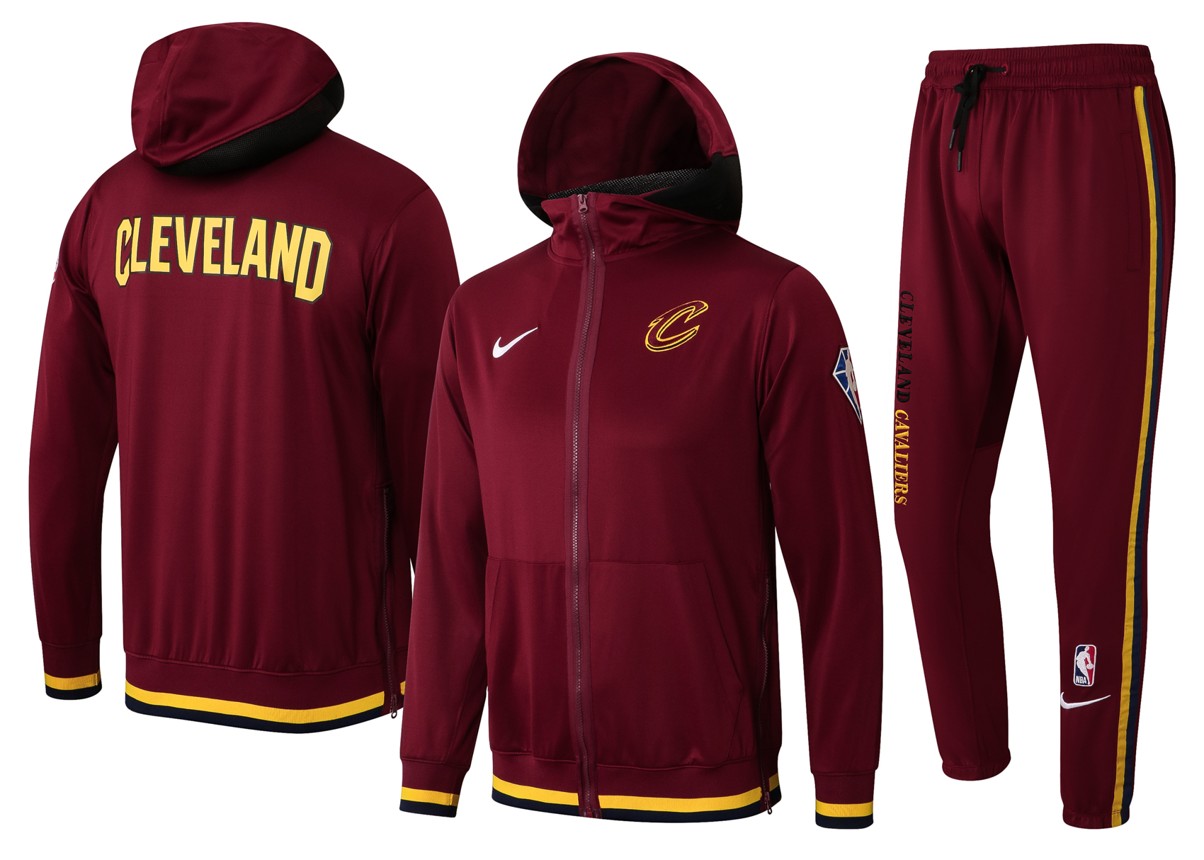 Men Cleveland Cavaliers red  2024 NBA Nike Training suit